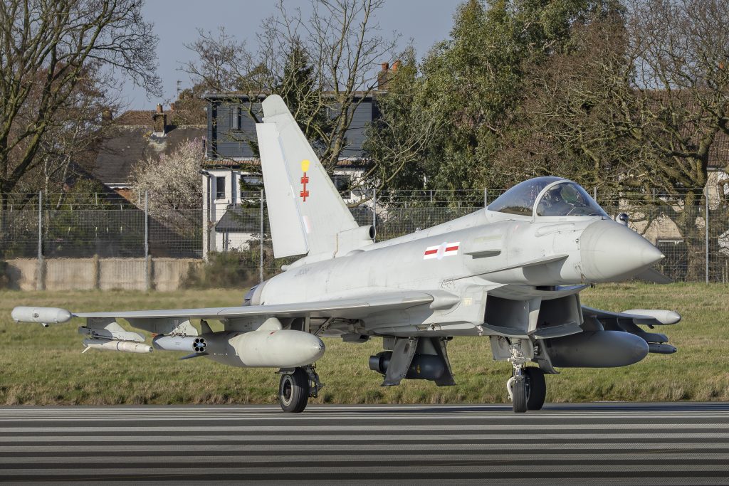 Typhoon ZE356 on ground