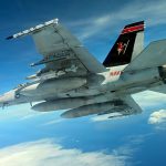 CAG bird of VX-31 with JDAM-LR