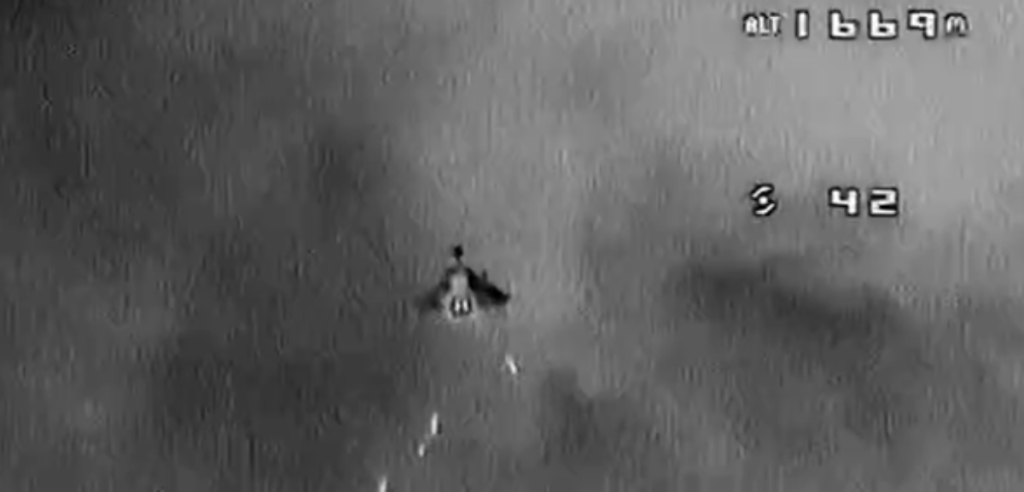 Geran-2 drone scattering mines