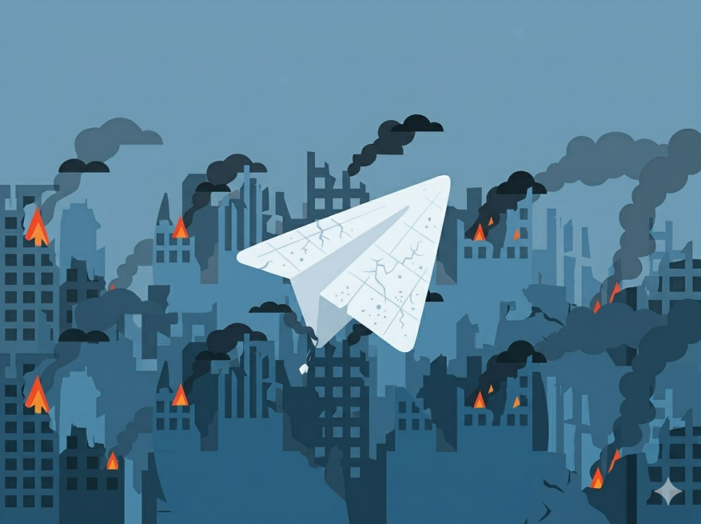 Telegram at war
