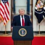 US President Donald Trump