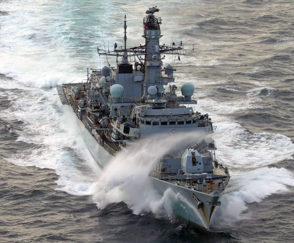 RN Type 23 frigate HMS St Albans was recently involved in an operation to deter Russian submarine incursions.