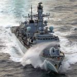 RN Type 23 frigate HMS St Albans was recently involved in an operation to deter Russian submarine incursions.
