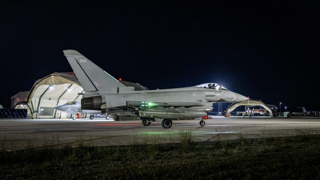 Eurofighter Typhoon at RAF Akrotiri