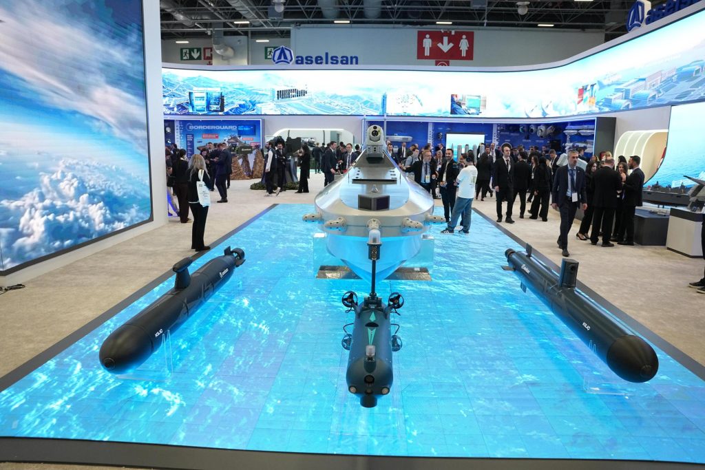 Aselsan's maritime UxVs on display at SAHA 2026