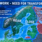 Swedish view of battlefront with Russia