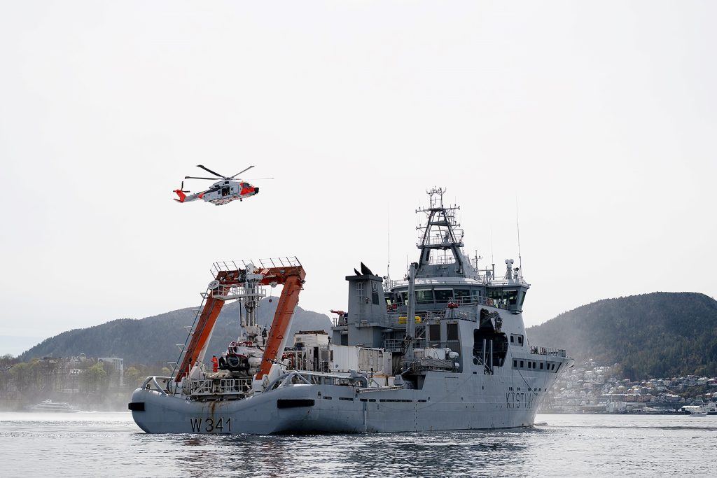 Norwegian Coast Guard offshore patrol vessel KV Bergen