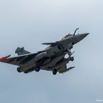 The first supersonic firing of a MICA NG missile was made from the first Rafale M, operating from Solenzara on the island of Corsica. (Base Aérienne 126, Armée de l’Air et d’Éspace)