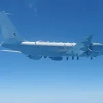 RC-135 as seen from the cockpit of a Russian ‘Flanker’