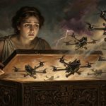 Pandora's box opens; AI-enabled drones emerge. Counter-AI remains as hope.