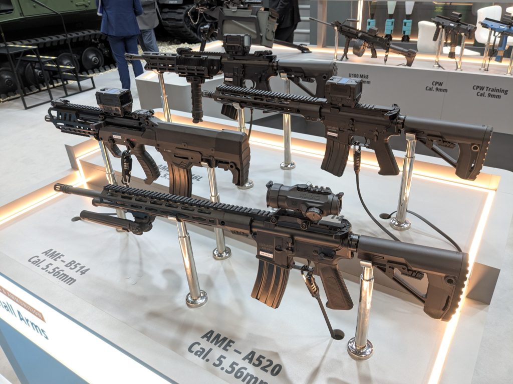 ST Engineering AME assault rifles
