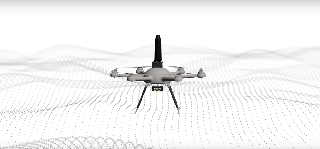 Dragonfly on drone