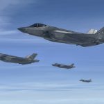 USAF F-35As in formation