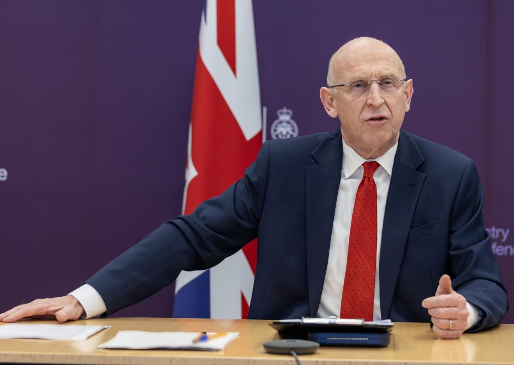 UK Defence Secretary John Healey