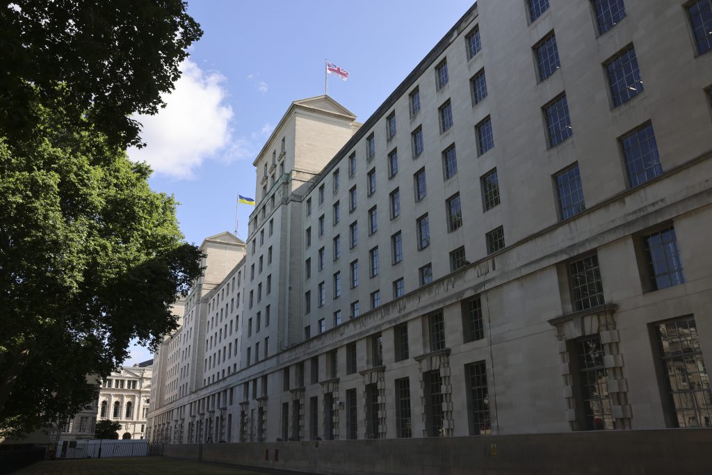 The DIP finally emerged from UK MoD's Main Building
