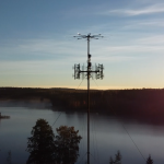 Patria MUSCL passive radar during tests in Finland.