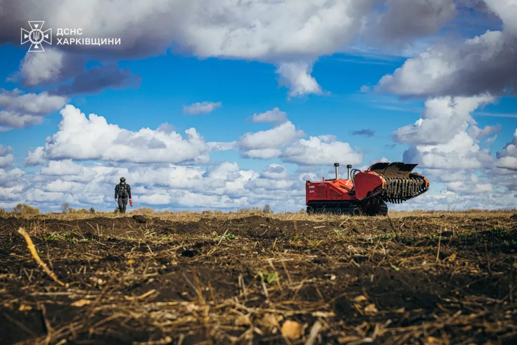 Ukrainian mine flail
