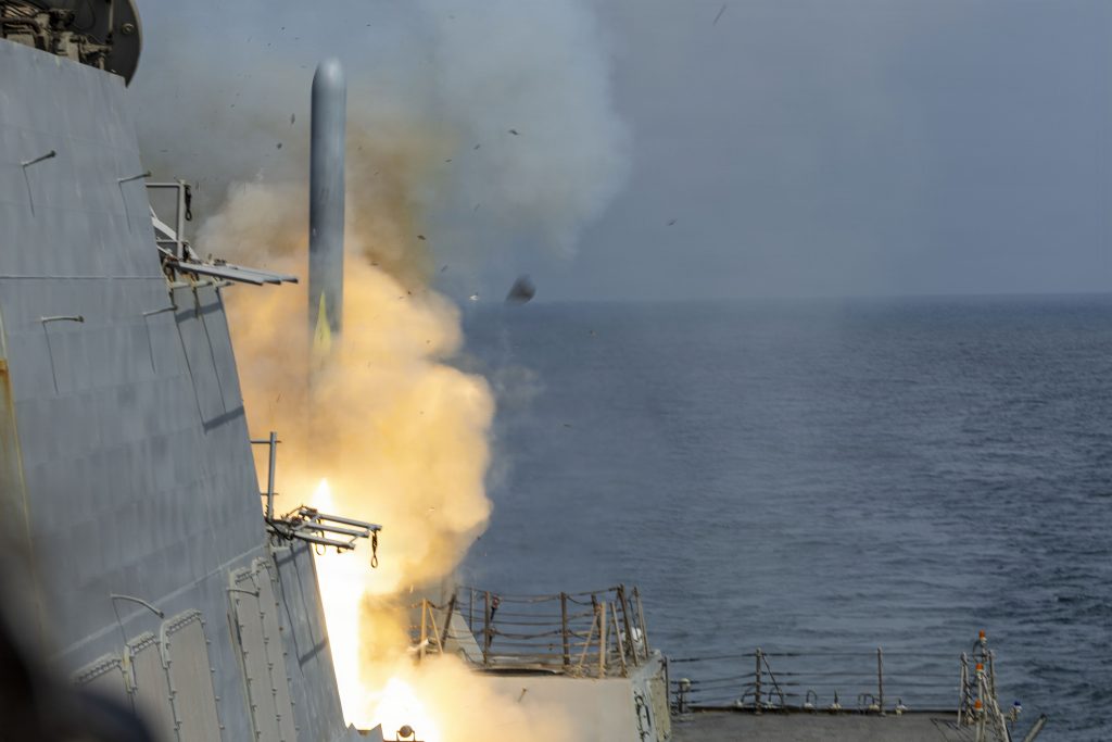 Tomahawk firing