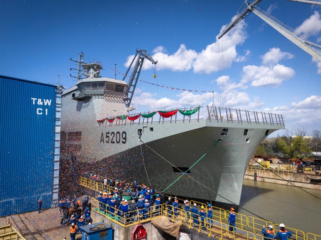 The Portuguese Navy’s new multi-role MUS ship Dom João Segundo