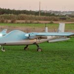 The Tekever AR5 UAV is much smaller than the Watchkeeper WK450 it will replace, but is more capable and has a greater endurance. (Tekever)