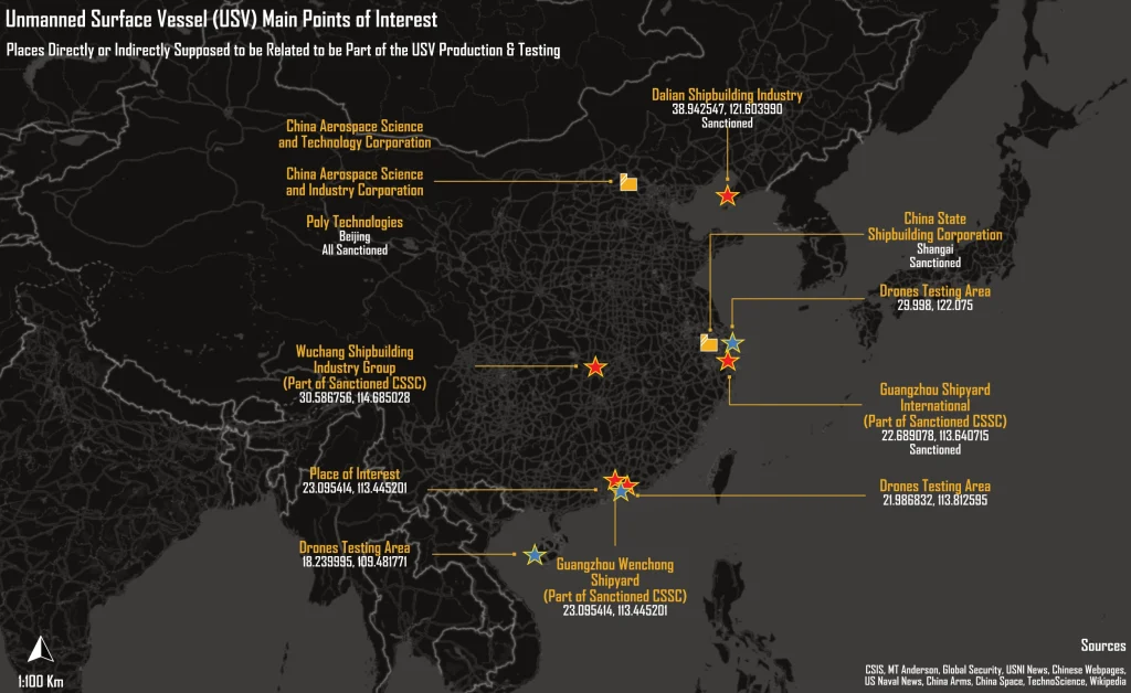 Points of interest map