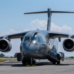 The Czech Air Force received the first of two C-390s it has on order on 16 July 2026. (Czech Air Force)
