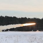 HIMARS launch in the Baltics.