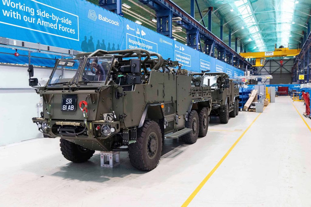 The British Army has now received 123 Jackal 3 and Jackal 3 Extenda vehicles in addition to its legacy fleet of Jackal 1, 2, and 2A vehicles. (Babcock International)