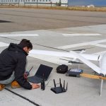 The Tactera system being tested on a VTOL UAV. (Flarebright)