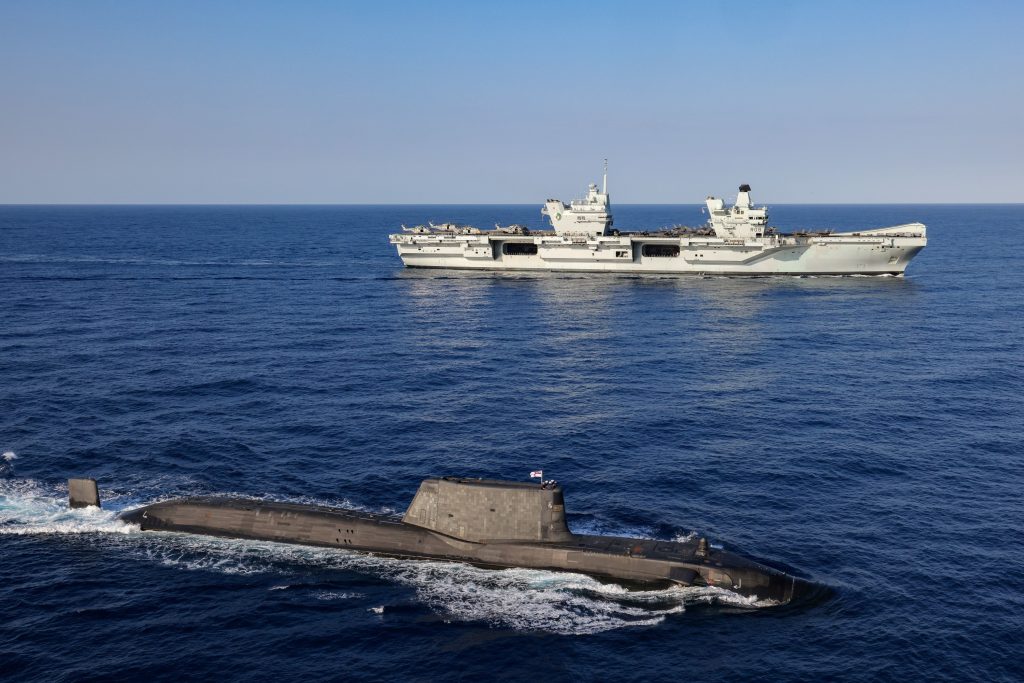The UK’s carrier strike group (CSG) sits at the centre of national and NATO deterrence.