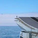 Tu-142 seen during the Operation Firecrest carrier deployment