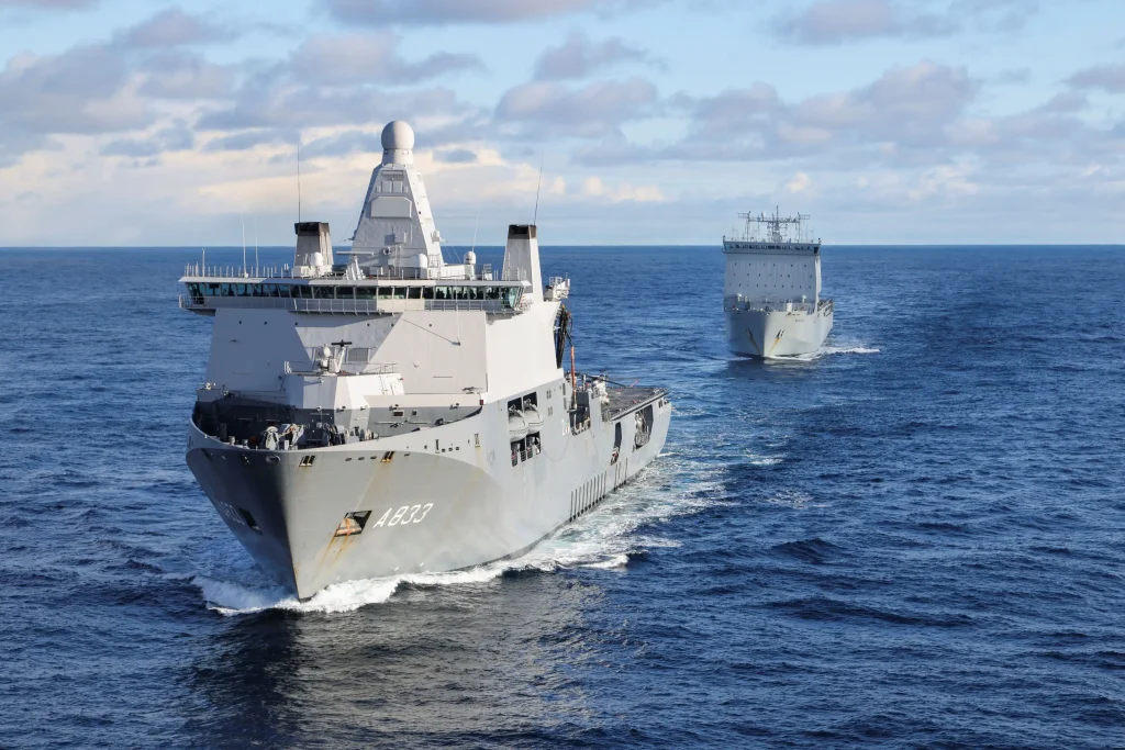 UK and DutchAmphibious ships