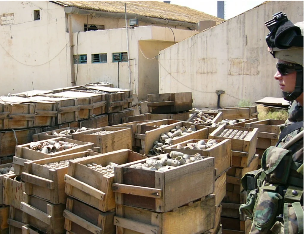 Zafaraniya factory submunitions