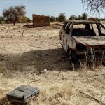 A village outside El Fasher in Sudan's Darfur region