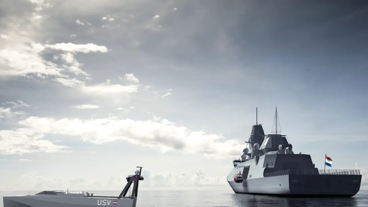 The Netherlands has approved the next phase of its effort to integrate USVs into the Royal Netherlands Navy's future Anti-Submarine Warfare Frigates. (Dutch MoD)